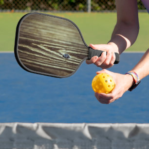 Palas De Pickleball Textura de grano de madera de Shirley Taylor