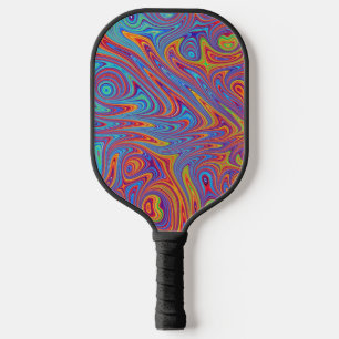 Palas De Pickleball texturas psicodélicas