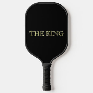 Palas De Pickleball The King Black Gold Luxury Minimal Design