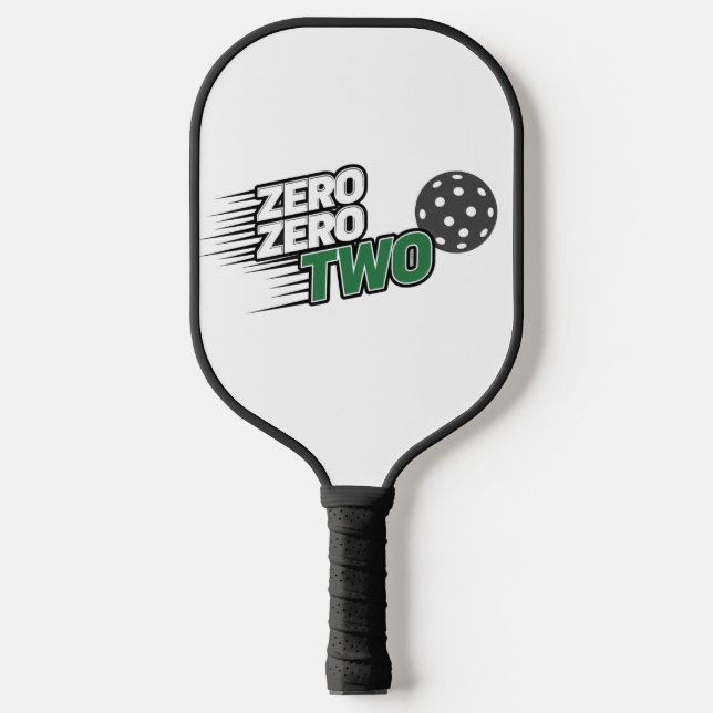 Palas De Pickleball The Minimalist's Edge: Das "Zero Zero Two"-Racket (Anverso)