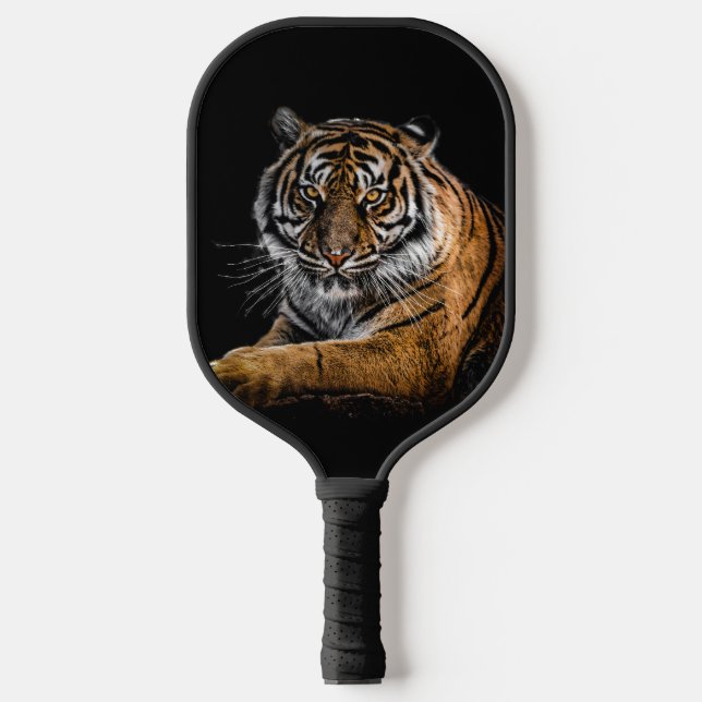 Palas De Pickleball Tigre animal de jungla salvaje (Anverso)