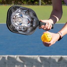 Palas De Pickleball Tigre Blanco Ojos Azules
