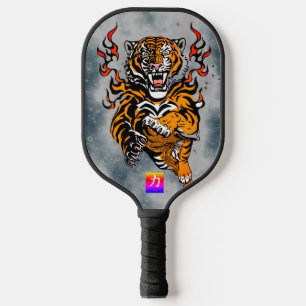 Palas De Pickleball TIGRE DE almendras de pellebol y LLAMADAS DE GESTO