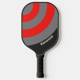 Palas De Pickleball Tiras de circulo de cielo de tormenta retro con no