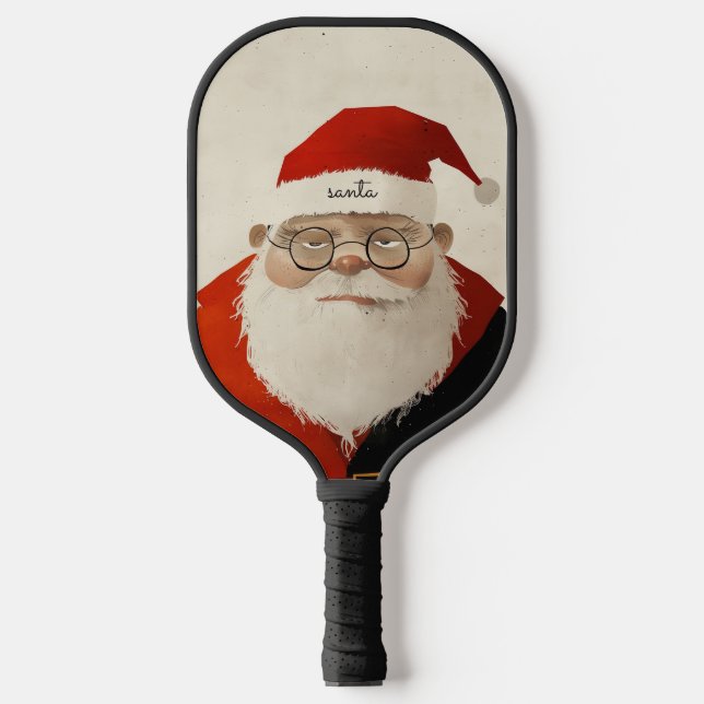 Palas De Pickleball Tired Santa (Anverso)