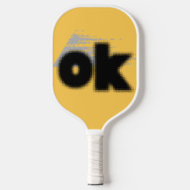 Palas De Pickleball Título: "OK Vibes - Simple & Bold"