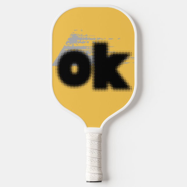 Palas De Pickleball Título: "OK Vibes - Simple & Bold" (Anverso)