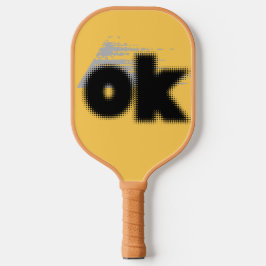 Palas De Pickleball Título: "OK Vibes - Simple & Bold"
