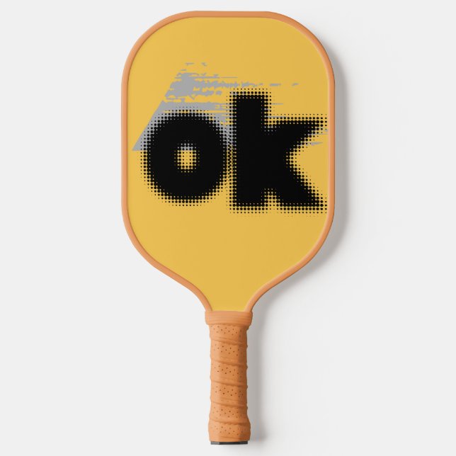Palas De Pickleball Título: "OK Vibes - Simple & Bold" (Anverso)