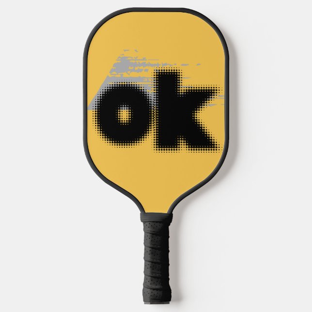Palas De Pickleball Título: "OK Vibes - Simple & Bold" (Anverso)