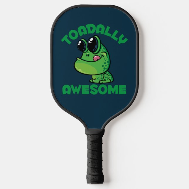 Palas De Pickleball Toad Personalizado feliz y asombroso (Anverso)