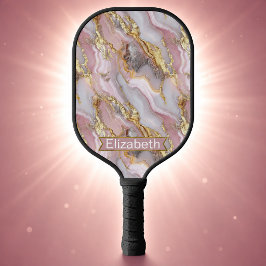 Palas De Pickleball Toalla de Golf Personalizada con Patrón de Ágata e