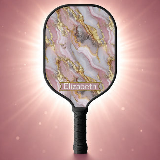 Palas De Pickleball Toalla de Golf Personalizada con Patrón de Ágata e