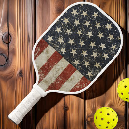 Palas De Pickleball Todas las Estrellas Vintage y Stripes Estadouniden