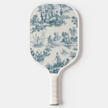 Toile de jouy sage verde elegante