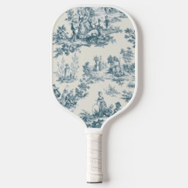 Palas De Pickleball Toile de jouy sage verde elegante