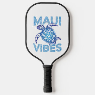 Palas De Pickleball Tortuga azul tribal polinesia mali vibes