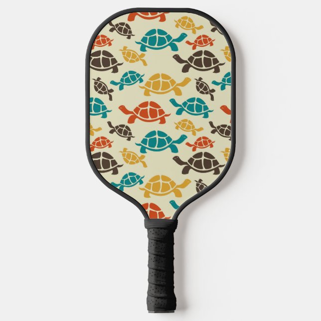 Palas De Pickleball Tortuga multicolor (Anverso)