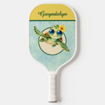 Tortugas Marinas Bebés Adorables con Flores Tropic