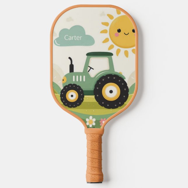 Palas De Pickleball Tractor/granja personalizado (Anverso)