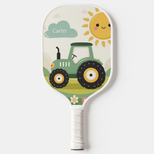 Palas De Pickleball Tractor/granja personalizado (Anverso)