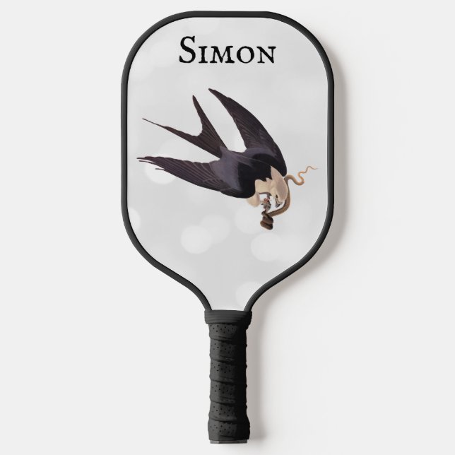 Palas De Pickleball Tragar el halcón de cola con el Audubon de la vend (Anverso)