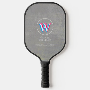 Palas De Pickleball Tres capas Gris inicial W (modificable) de edad av
