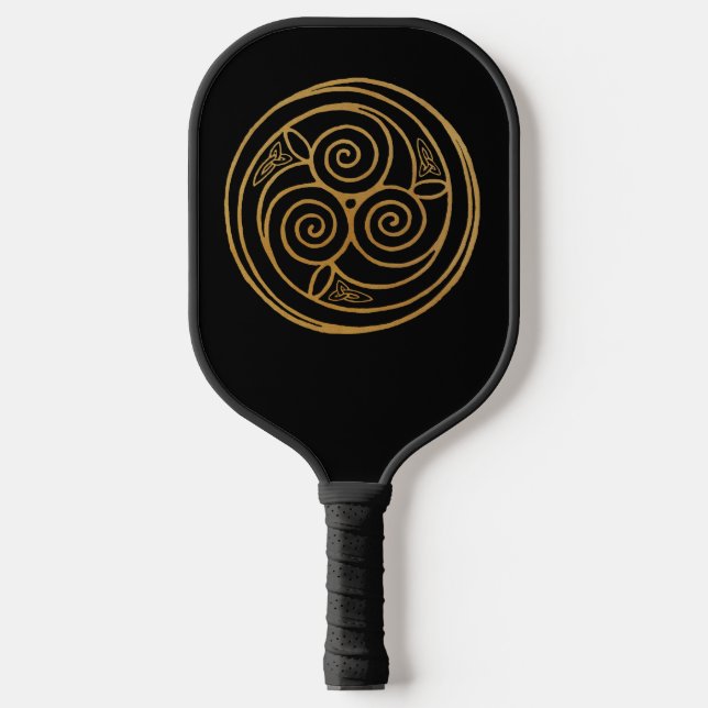 Palas De Pickleball Triple Knot Celtic Swirl Mandala (Anverso)