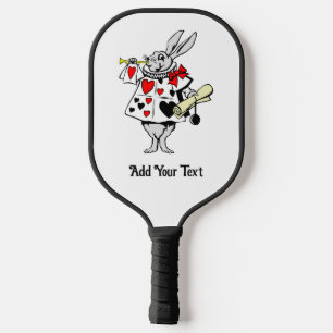 Palas De Pickleball Trompetista del conejo blanco Alice en el país de 