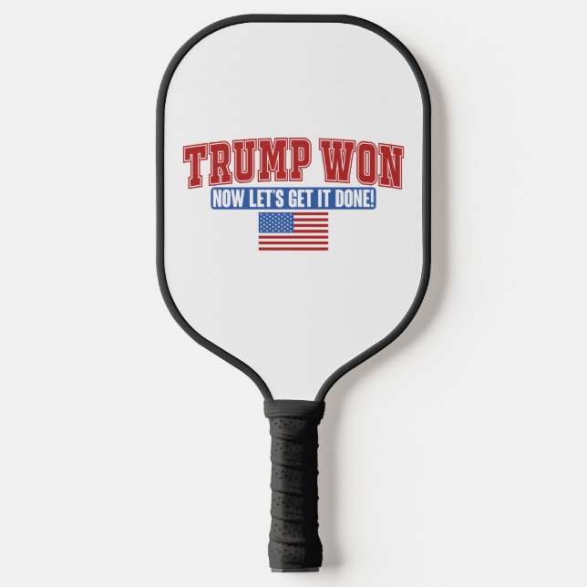 Palas De Pickleball Trump ganó ahora (Anverso)