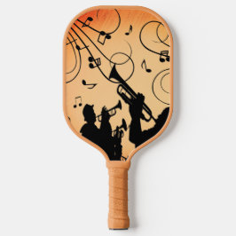 Palas De Pickleball Trumpet Section Jazz Music Naranja Rust