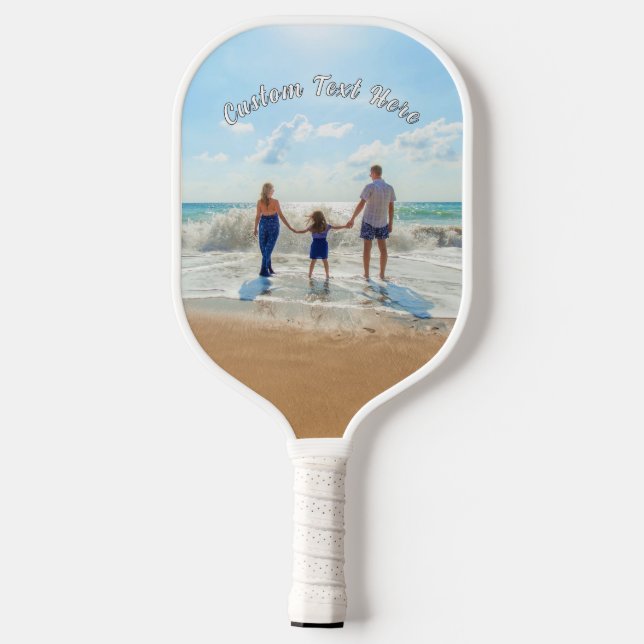 Palas De Pickleball Tu regalo de remo de bolas de bolas con texto Pers (Reverso )