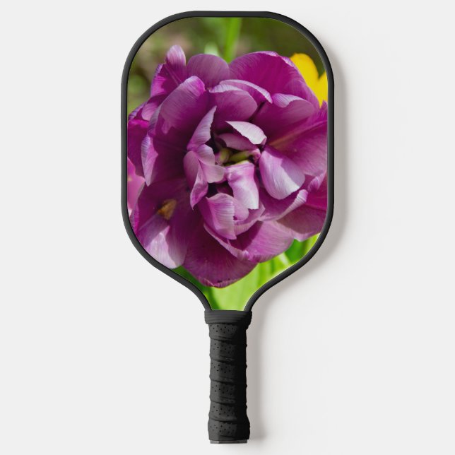 Palas De Pickleball Tulipanes de Lilac en un día soleado (Anverso)