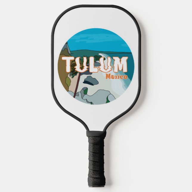 Palas De Pickleball Tulum Mexico Gran Idea de Regalo (Anverso)