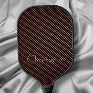 Palas De Pickleball Typografía moderna Elegante nombre personalizado l