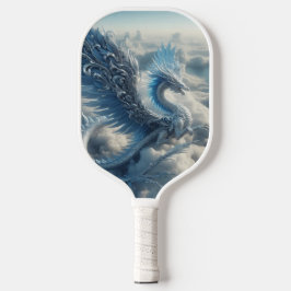Palas De Pickleball Un dragón asombroso rodeado de nubes