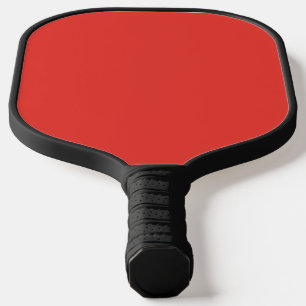 Palas De Pickleball un fondo rojo con un borde blanco