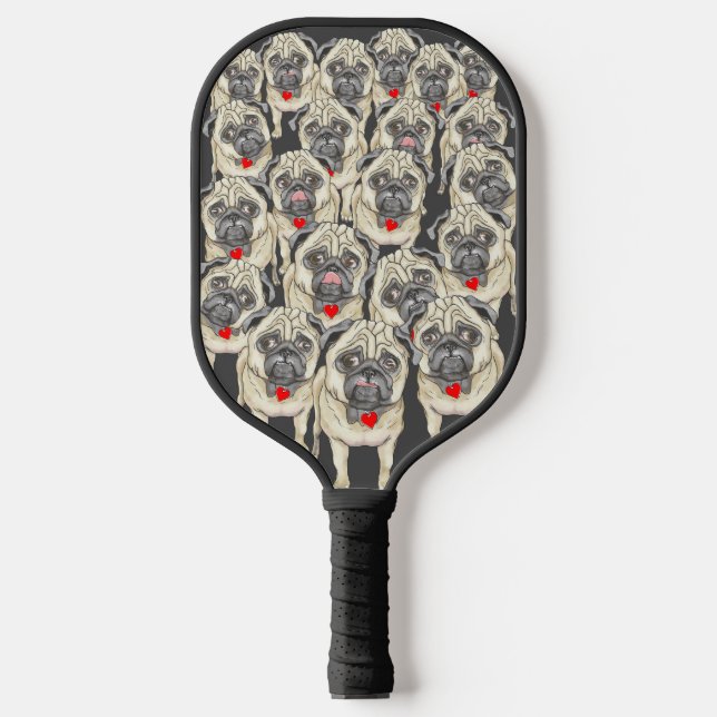 Palas De Pickleball Un Grumble de almendras de baloncesto (Anverso)