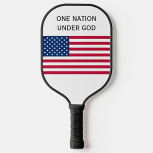 Palas De Pickleball Una nación bajo Dios