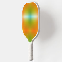 Una paleta de pickleball con un diseño de gradient