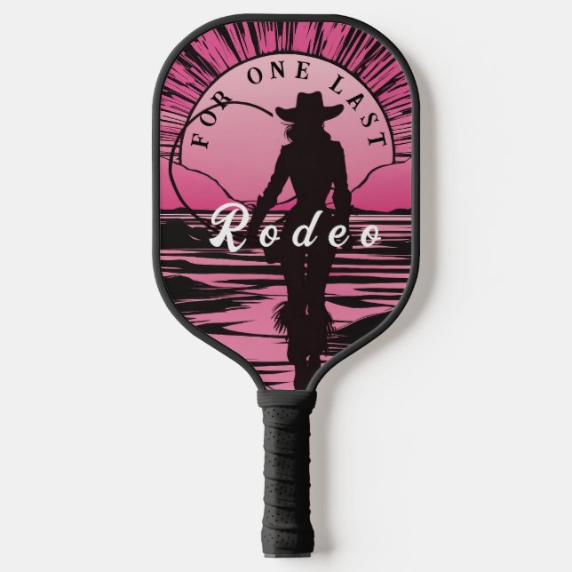 Palas De Pickleball Una última despedida de soltera Rodeo (Anverso)