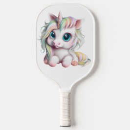 Palas De Pickleball Unicornio de bebé dulce y adorable