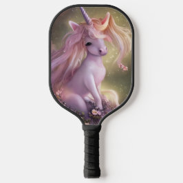 Palas De Pickleball Unicornio, un bebé rosa adorable