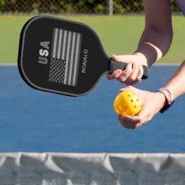 Palas De Pickleball Unisex USA American Flag Retro