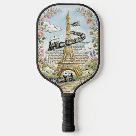 Palas De Pickleball Vacaciones en París, Torre Eiffel, Arte Francés