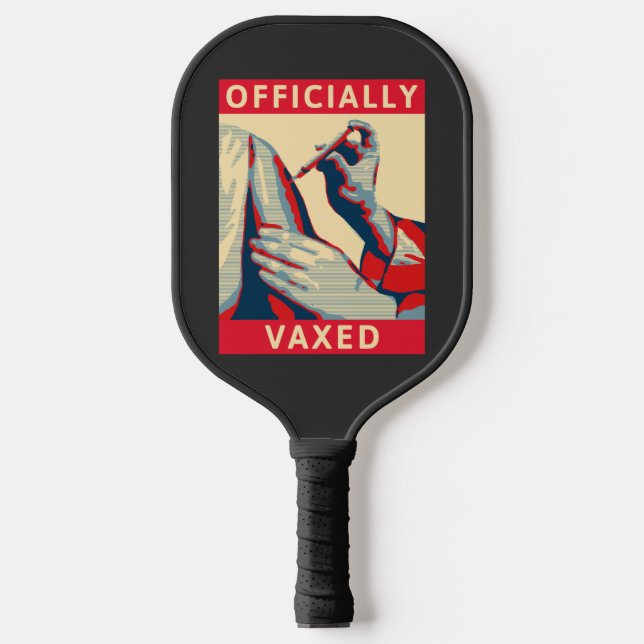 Palas De Pickleball Vacunado Oficialmente (Anverso)