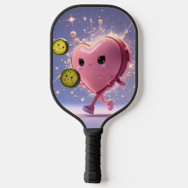 Palas De Pickleball Valentine Pickleball Love - Diseño de corazón y pá