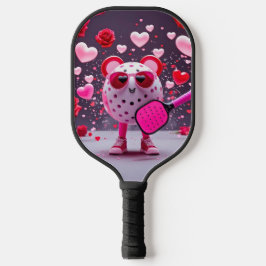 Palas De Pickleball Valentine Pickleball Love - Diseño de corazón y pá