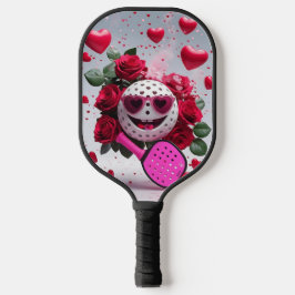 Palas De Pickleball Valentine Pickleball Love - Diseño de corazón y pá