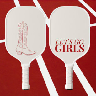 Palas De Pickleball Vamos chicas vaqueras Pickleball Paddle